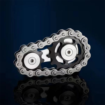 Sprockets Chain Gear Metal Gyro Spinner