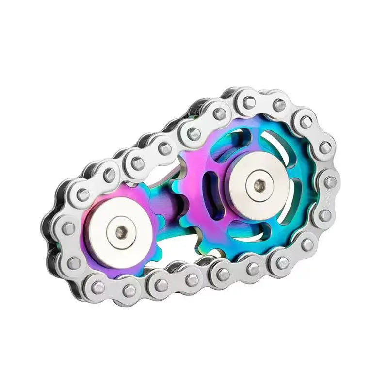 Sprockets Chain Gear Metal Gyro Spinner