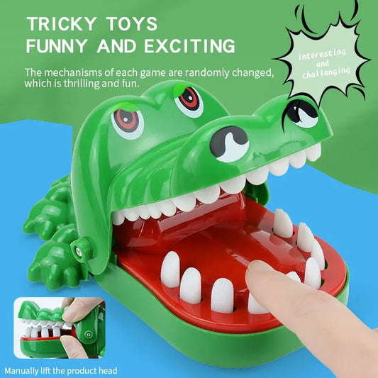 Alligator Biting Finger Dentist Game