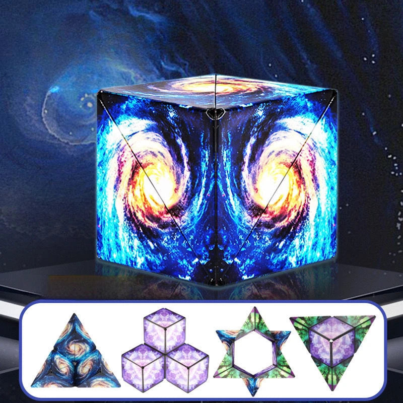 Geometric Changeable Magnetic Magic Cube