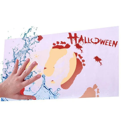 Bloody Halloween Color-Changing Bath Mat