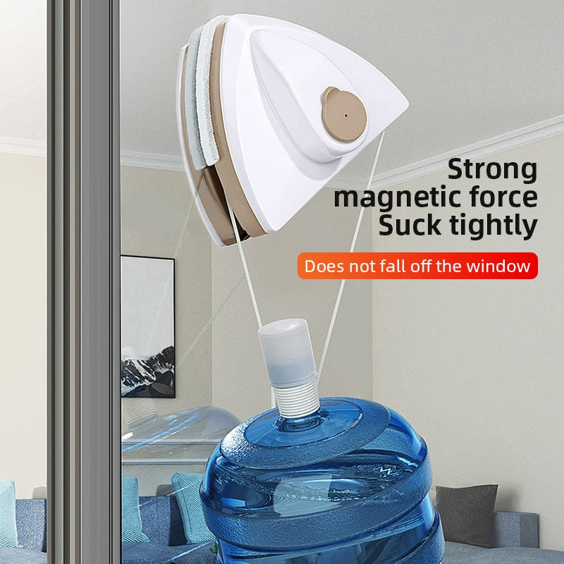 Double Sided Magnetic Window Glass Cleaner