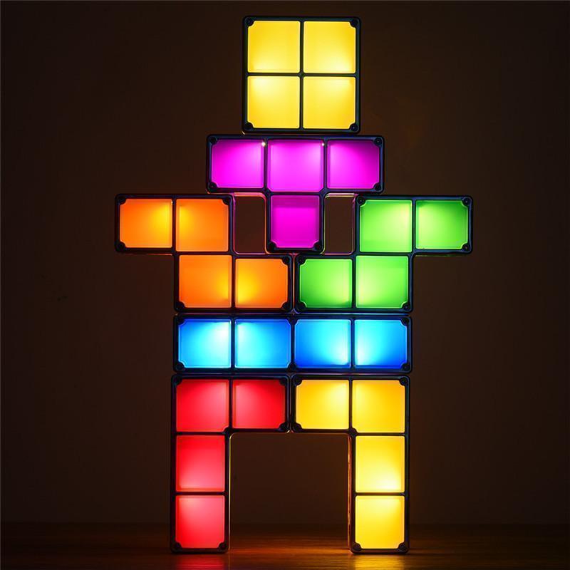 Tetris Puzzle Light Lamp