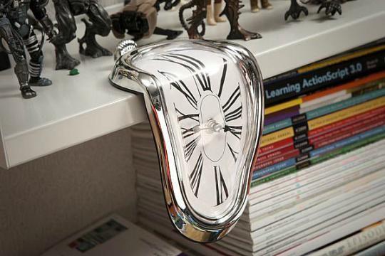 Melting clock