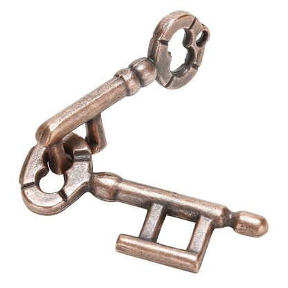 Alloy Key Ring Puzzle Toy