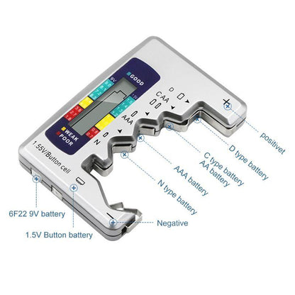 Digital Battery Battery Capacity Detector