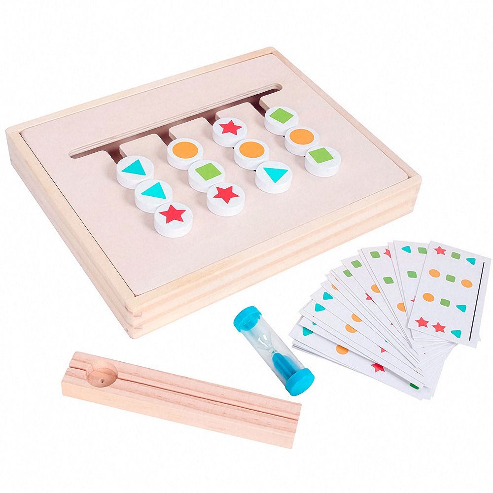 Montessori Color Matching Wooden Toy (Full Set)