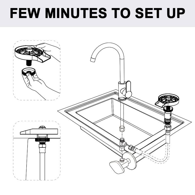 Sink Glass Rinser