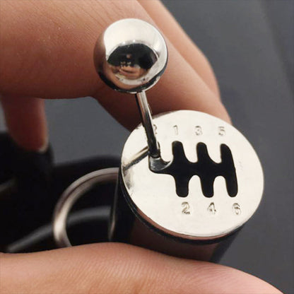 Car Manual Transmission Gearbox Keychain