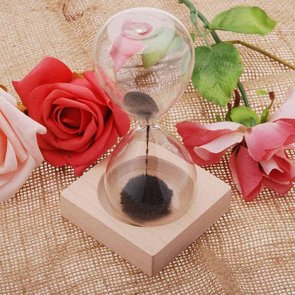 Sand Timer Desktop Decoration Magnet Hourglass