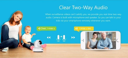 Smart 720P Wireless PT  Security Camera