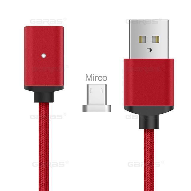 3in1 Magnetic Type-C Charging Cable for Android and iPhone