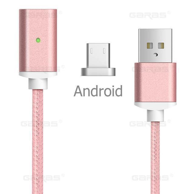 3in1 Magnetic Type-C Charging Cable for Android and iPhone