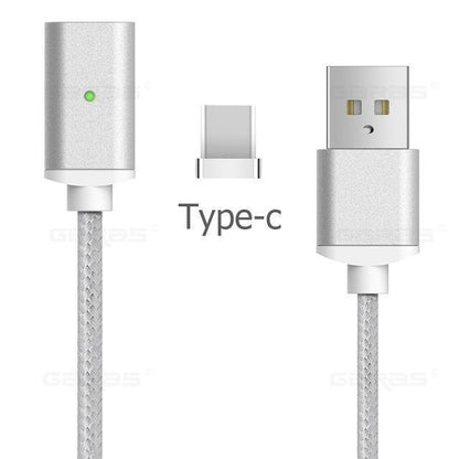 3in1 Magnetic Type-C Charging Cable for Android and iPhone