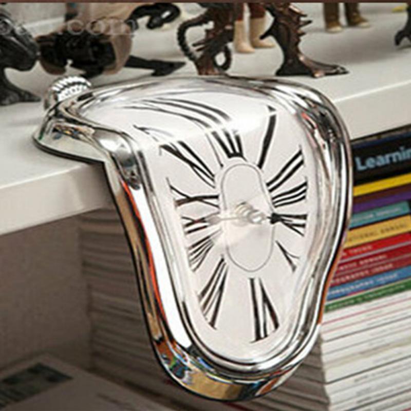 Surrealist Salvador Dali Style Wall Clock