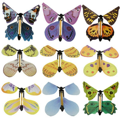 10pcs Magic Butterfly flying Card Toy