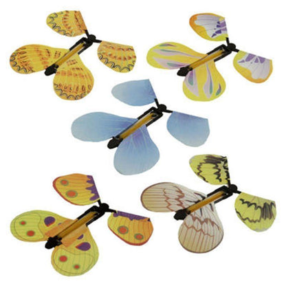 10pcs Magic Butterfly flying Card Toy